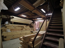 資材倉庫及び加工場３